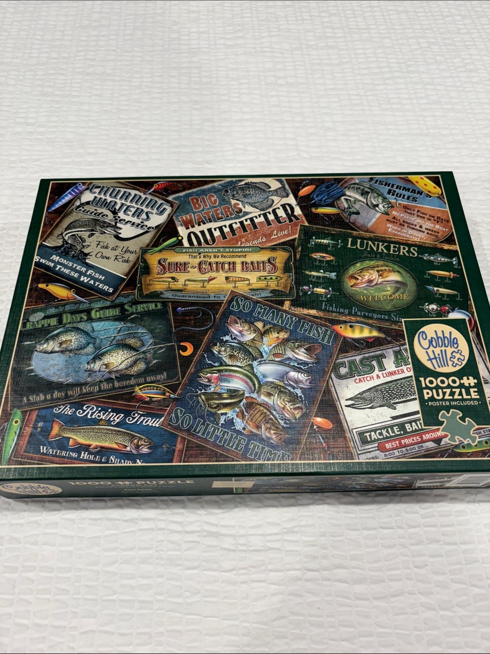 Cobble Hill "So Many Fish" 1000-Piece Jigsaw Puzzle - Multi Color